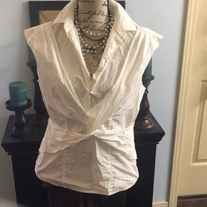 Cute cross front blouse